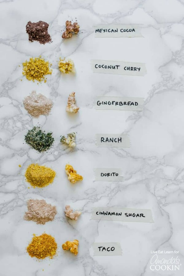 How to Make Your Own Popcorn Seasonings!