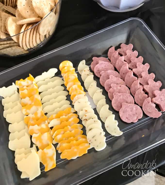 cookie cutter cheese and sausage