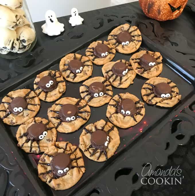 spider cookies