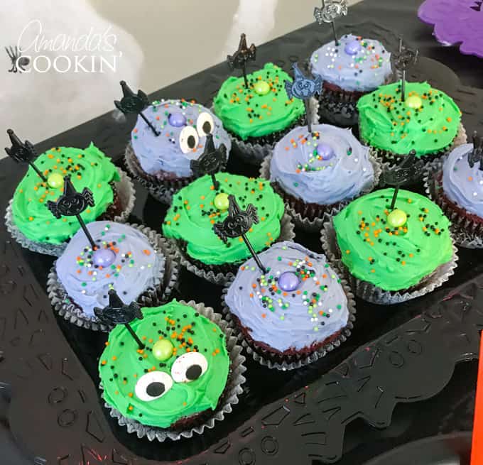 halloween cupcakes