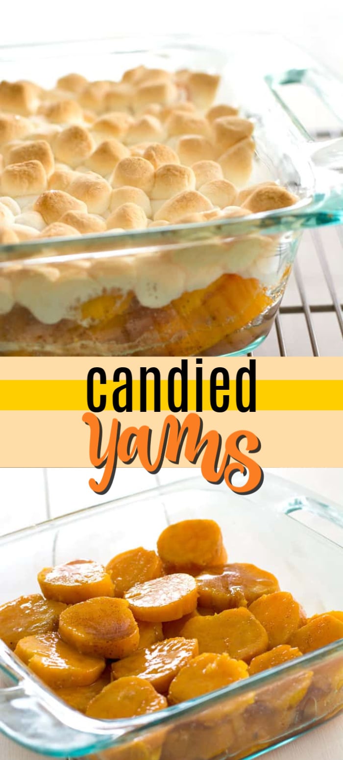 Candied Yams: with or without marshmallows