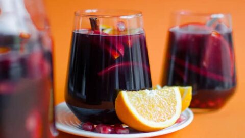 Rosh Hashanah Sangria - Pomegranate Sangria Recipe