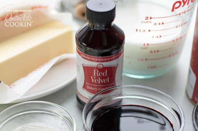 red velvet cake- red velvet emulsion