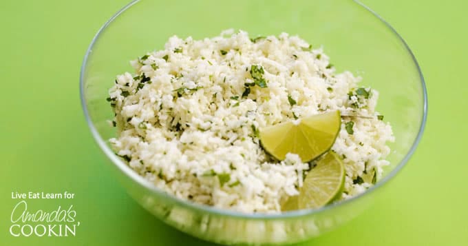 Cauliflower Copycat Chipotle Rice: a tasty and healthier alternative!