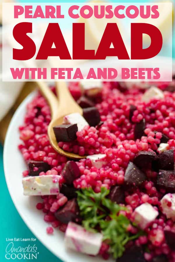 Pearl Couscous Salad with Feta and Beets