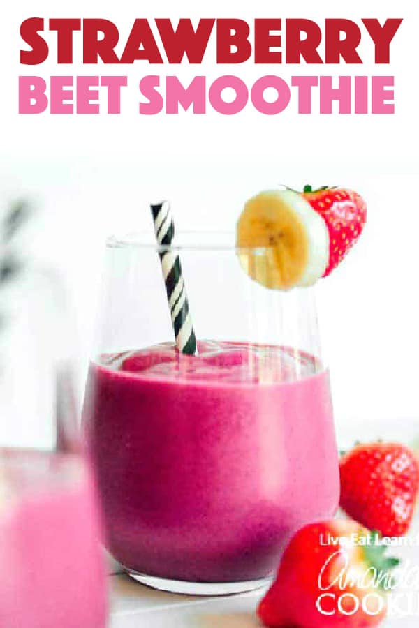 Strawberry Beet Smoothie Recipe