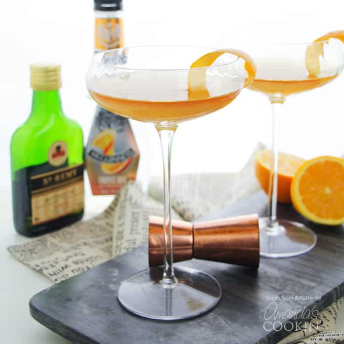 Sidecar Cocktail a citrusy, slightly sour cocktail recipe
