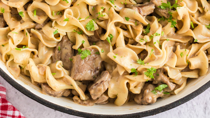 Beef Stroganoff - Amanda's Cookin'