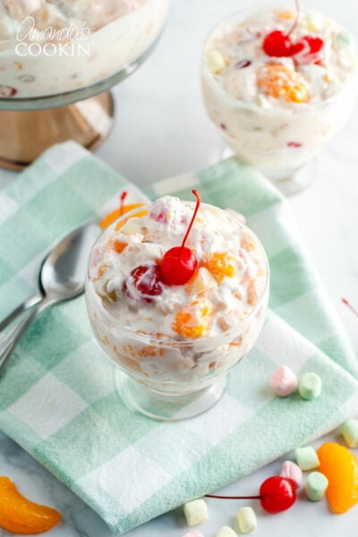 Ambrosia Salad: a vintage no-bake recipe for all year round