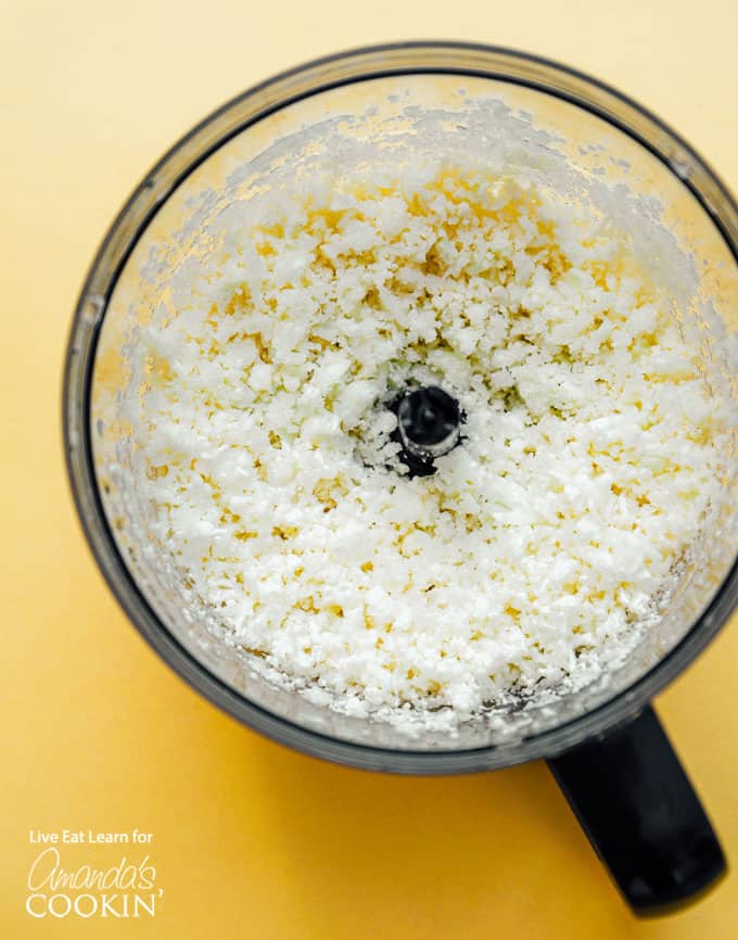 cauliflower in food processor