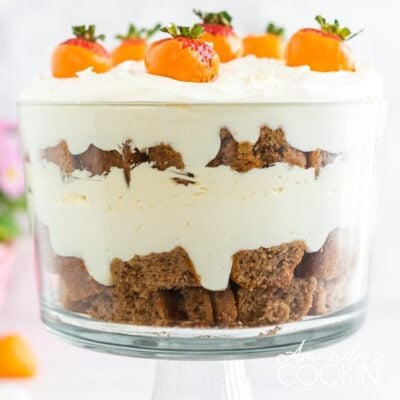 carrot cake trifle side view