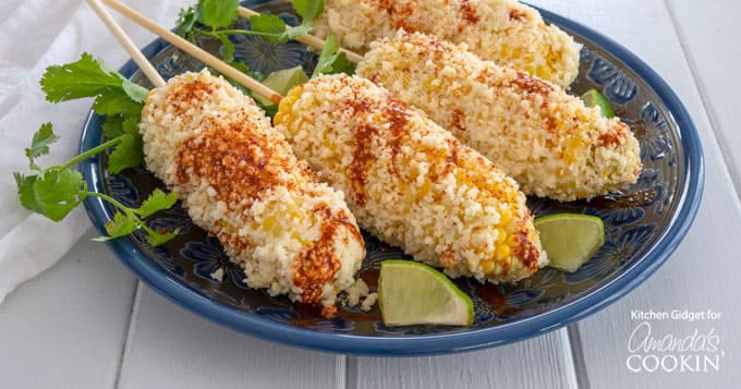 Mexican Corn Mexican Street Corn On The Cob With Latin Spices