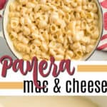 panera mac and cheese pin image