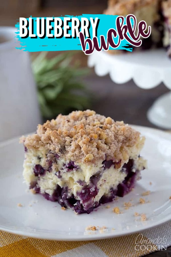 Blueberry Breakfast Cake: A breakfast packed with blueberry delight