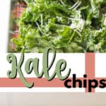 kale chips pin image
