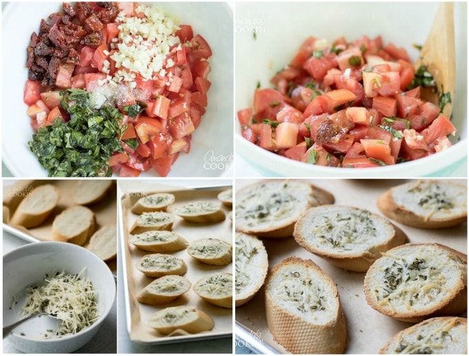 Bruschetta an Olive Garden Copycat, fresh homemade bruschetta!