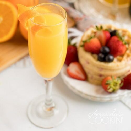 glass of Mimosa