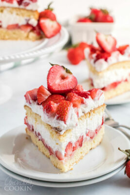 Strawberry Shortcake - Amanda's Cookin' - Cake & Cupcakes