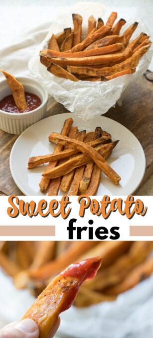 Baked Sweet Potato Fries Recipe - Amanda's Cookin'