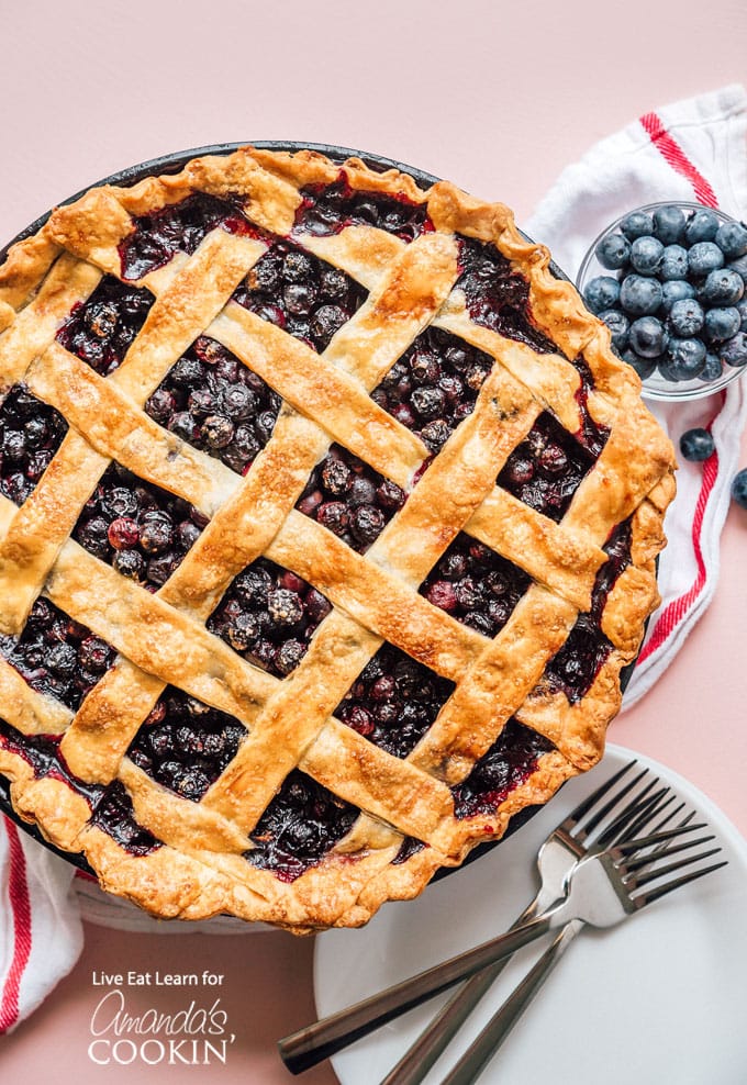 Blueberry Pie Recipe Amanda s Cookin Pies Tarts Blueberry Pie Recipe Amanda s Cookin Pies Tarts
