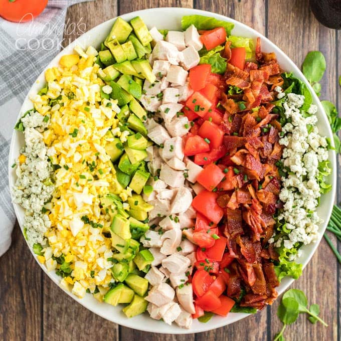 Top 101+ Pictures Pictures Of Cobb Salad Completed