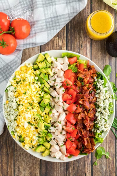 Cobb Salad Recipe - Amanda's Cookin' - Salads