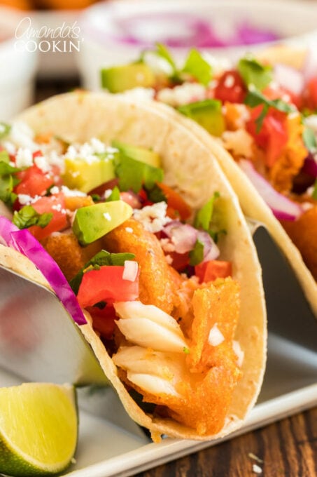 Fish Tacos Recipe - Amanda's Cookin'