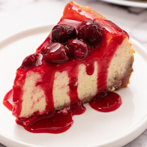 Cherry Cheesecake Recipe Amanda S Cookin Cheesecakes