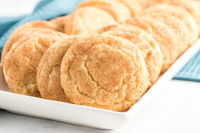 snickerdoodles on a plate