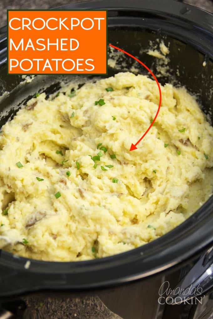 Crockpot Mashed Potatoes our favorite side dish in the slow cooker