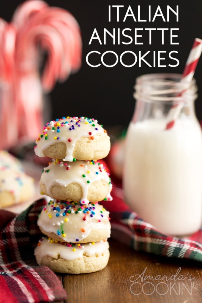 Anise Cookies (Italian Anisette) Amanda's Cookin' Cookies