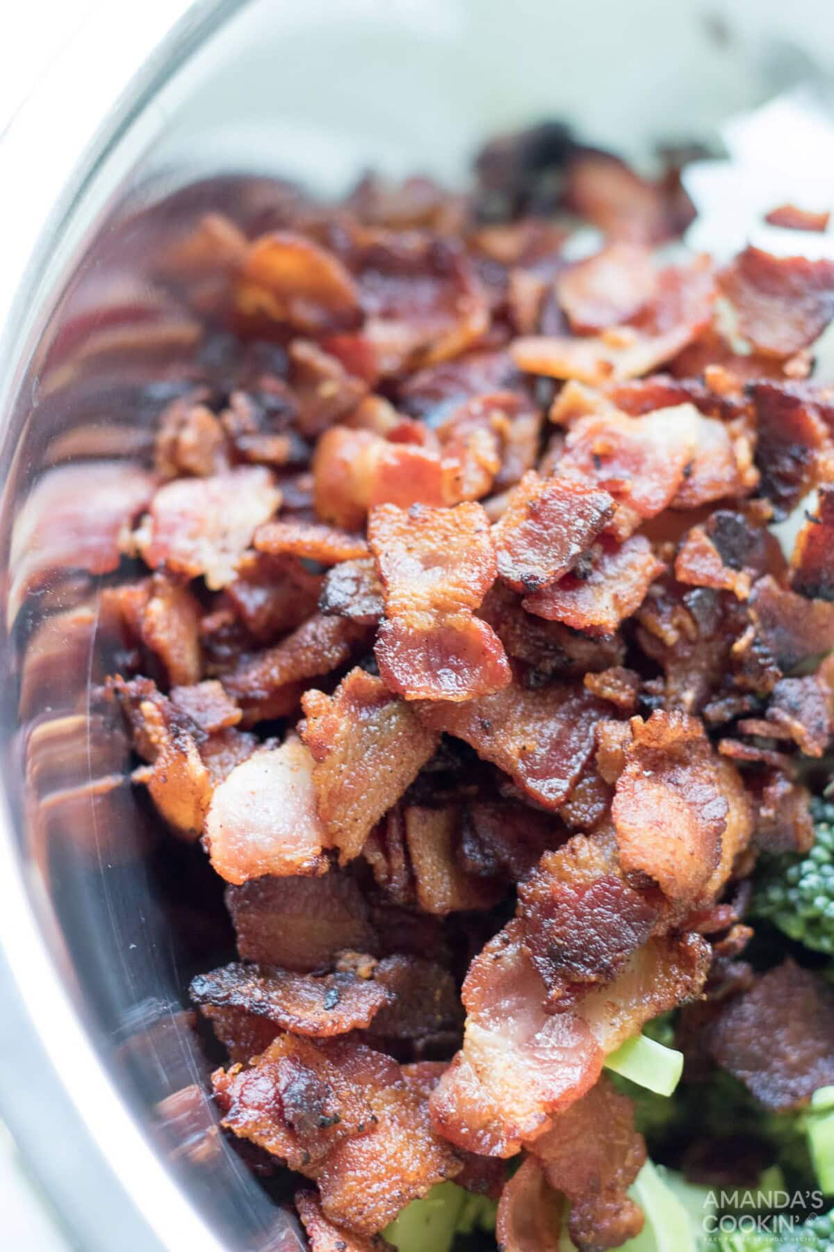 cooked bacon