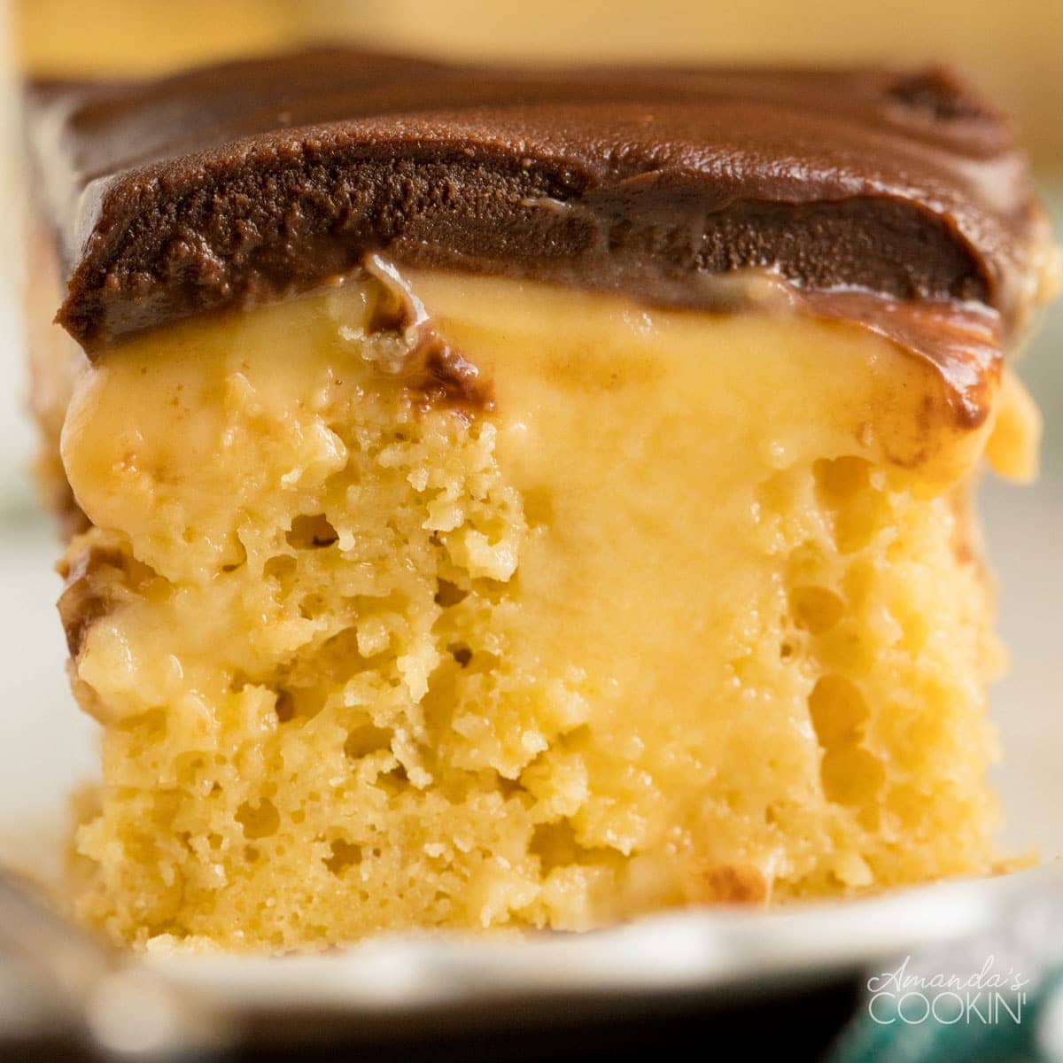 Boston Cream Poke Cake Recipe - Reily Products