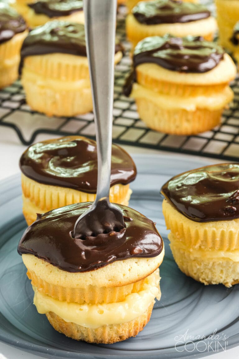 Boston Cream Cupcakes Amanda's Cookin' Cake & Cupcakes