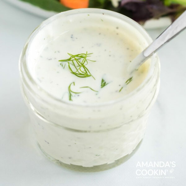 Creamy Dill Dressing Amanda's Cookin' Condiments
