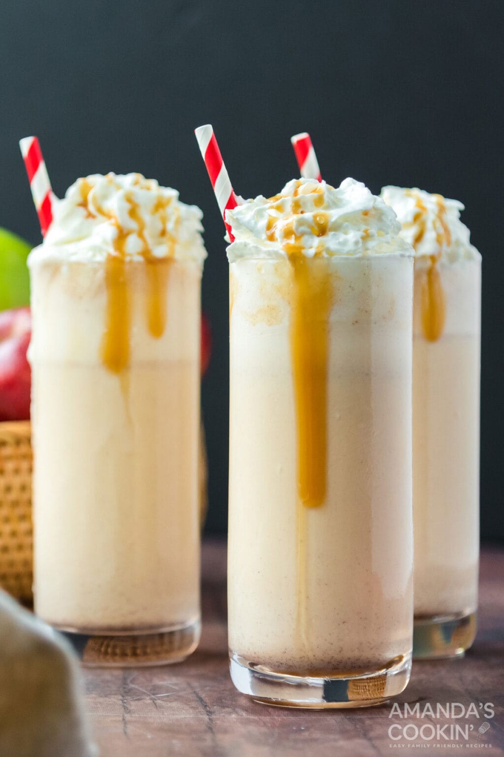 Apple Cider Milkshake Amanda's Cookin' Ice Cream & Frozen Treats