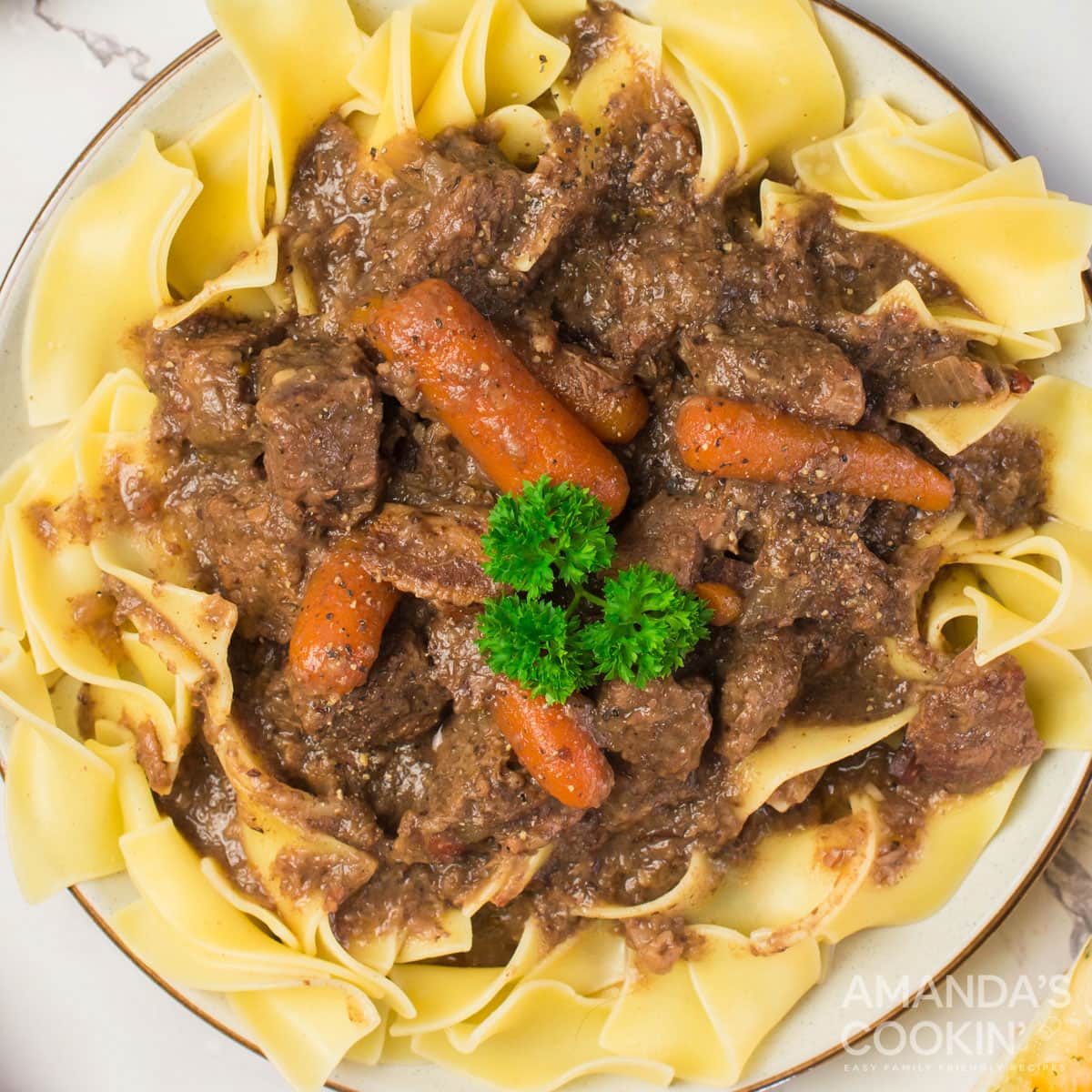 Beef Burgundy Amanda's Cookin' Slow Cooker