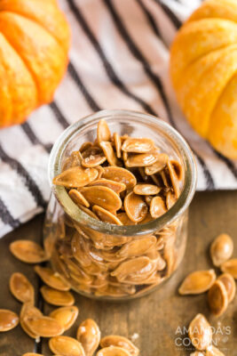 Roasted Pumpkin Seeds - Amanda's Cookin' - Other Snacks