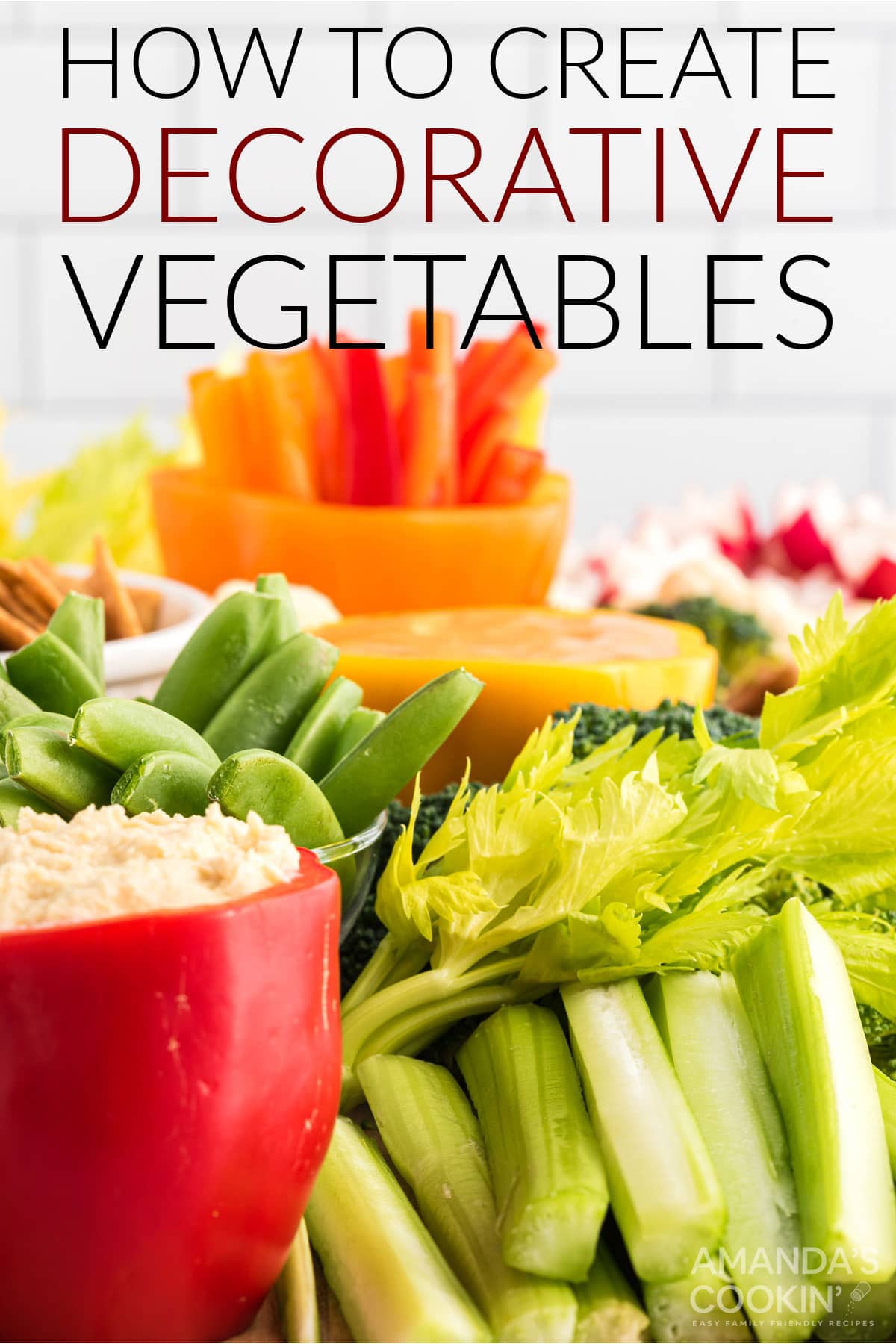 How to Create Decorative Vegetables Amanda's Cookin' Tips & Tricks