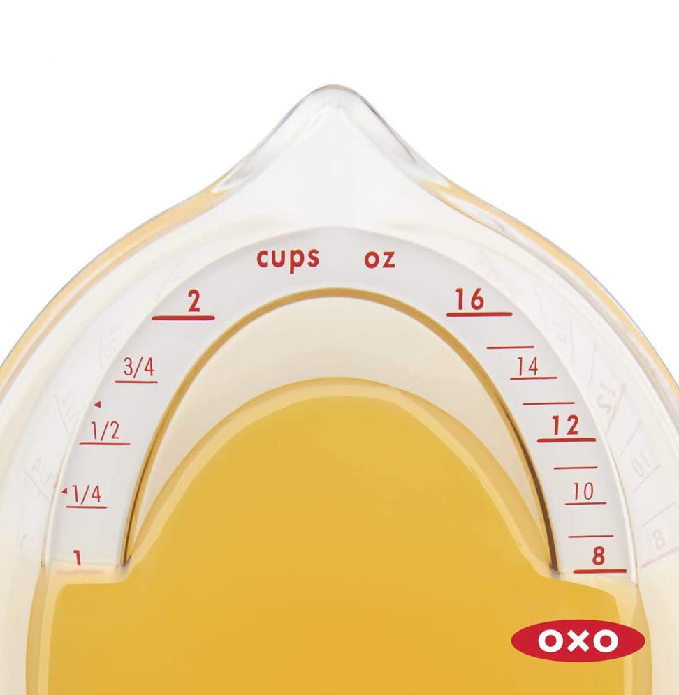 broth in measuring cup