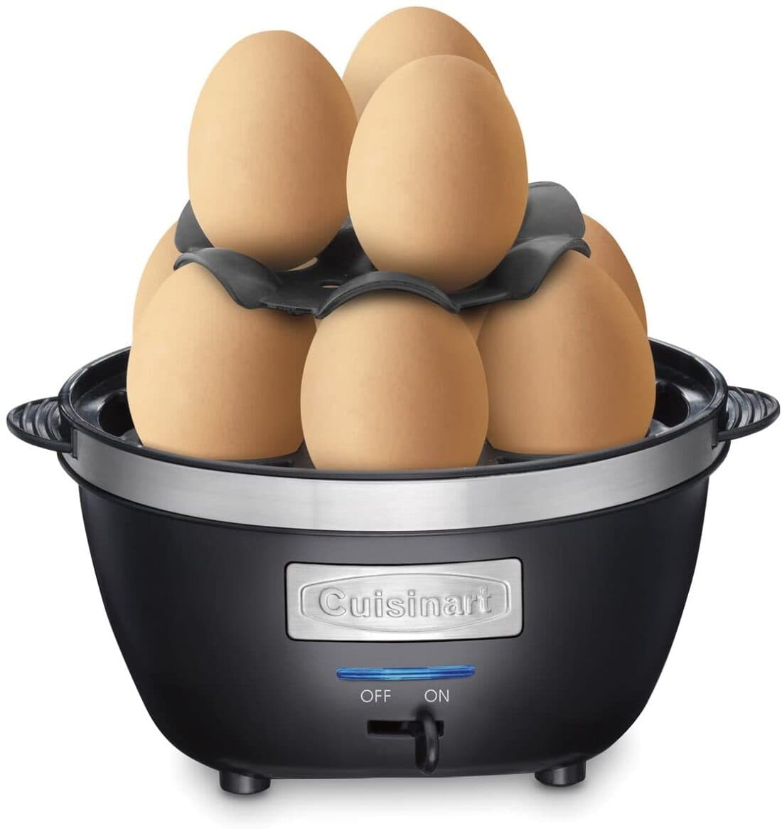 eggs in an egg cooker