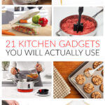 COLLAGE OF KITCHEN GADGET IMAGES