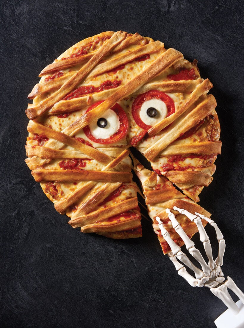 mummy pizza