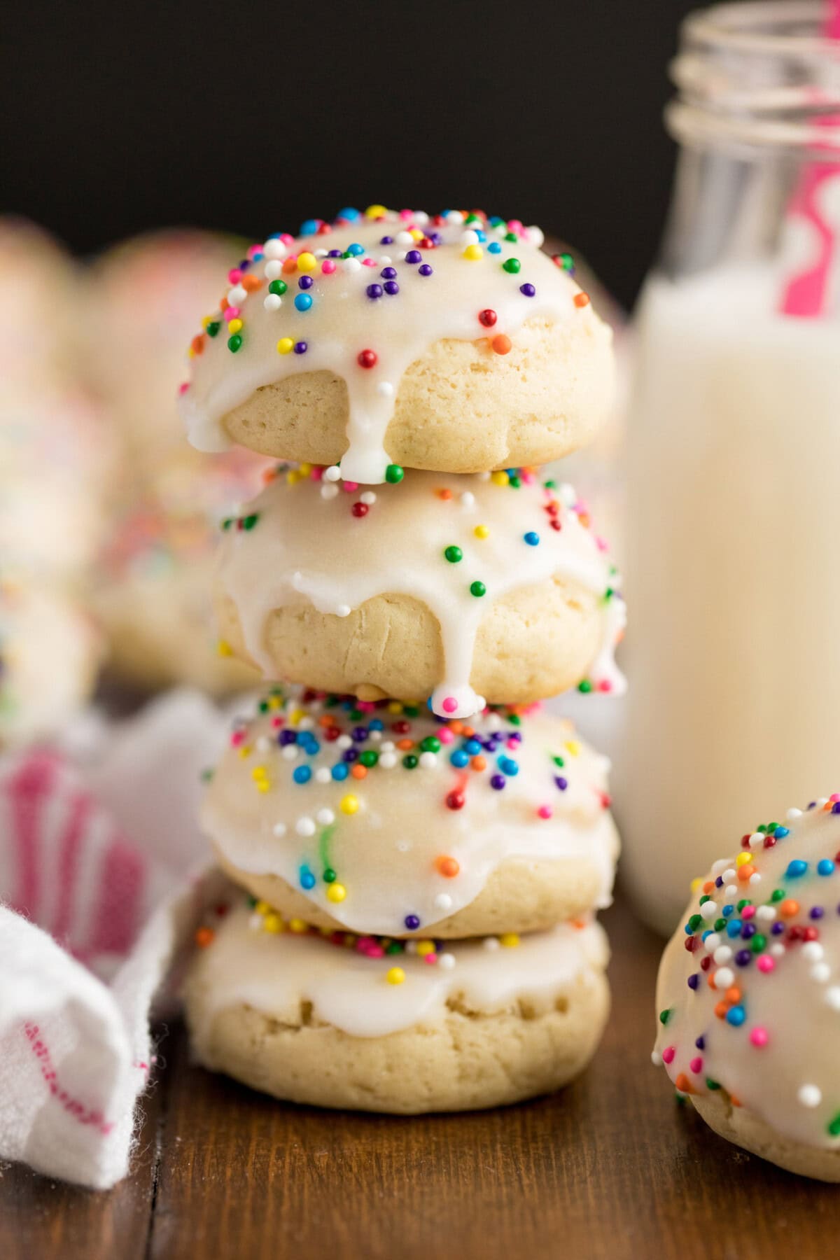 stack of anise cookies
