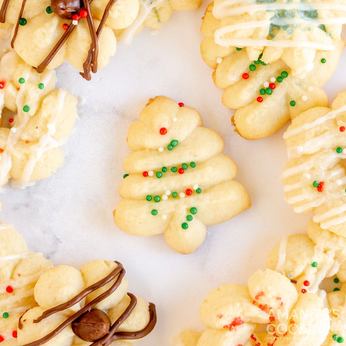 Grandma's Gingerbread Spritz 