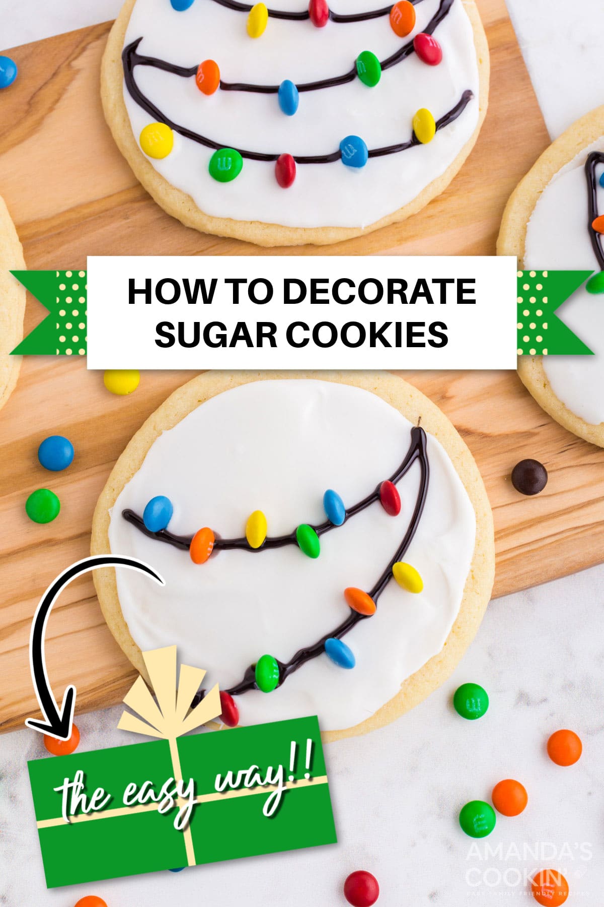 Easy Decorated Sugar Cookies Amanda's Cookin' Tips & Tricks