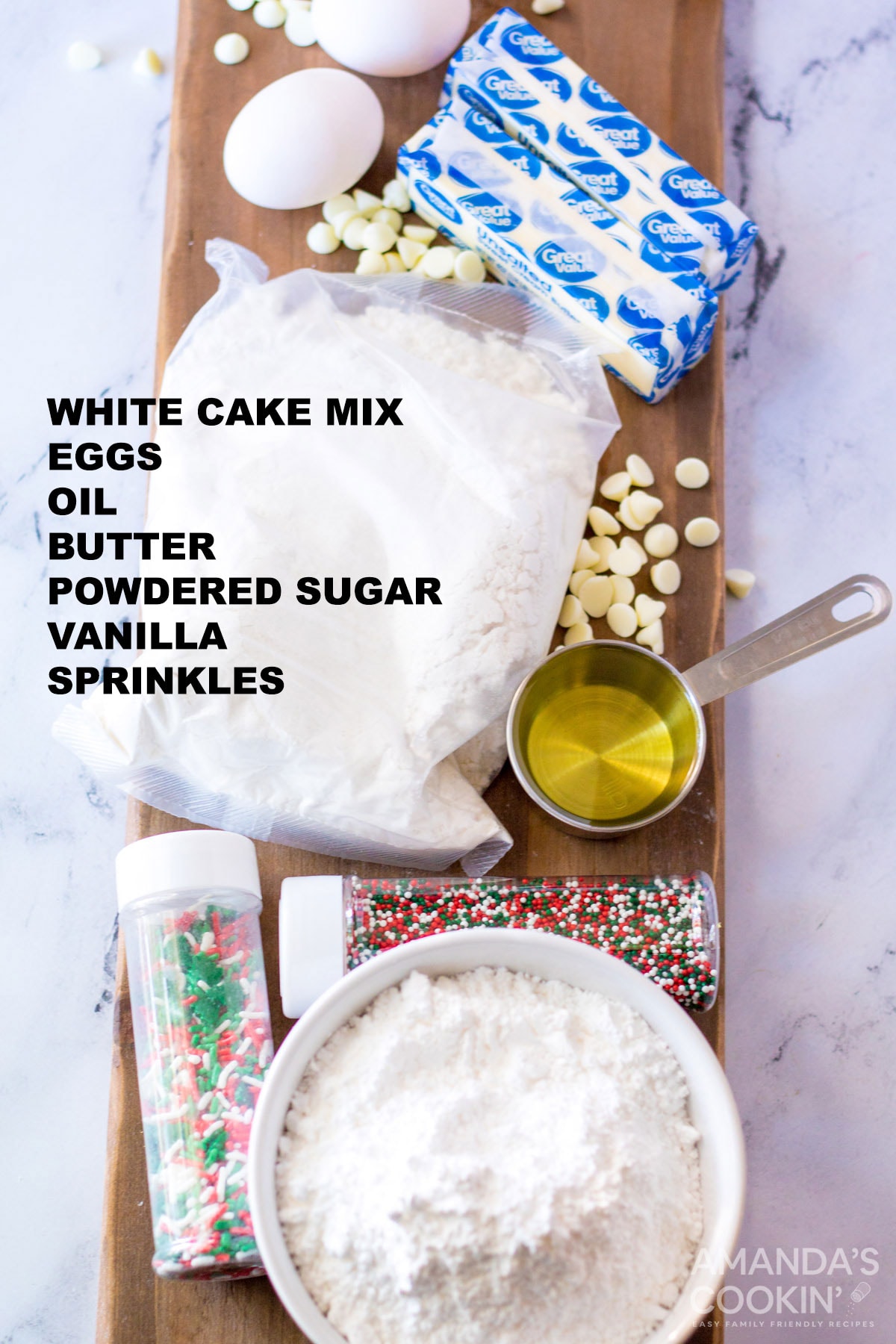 LABELED INGREDIENTS