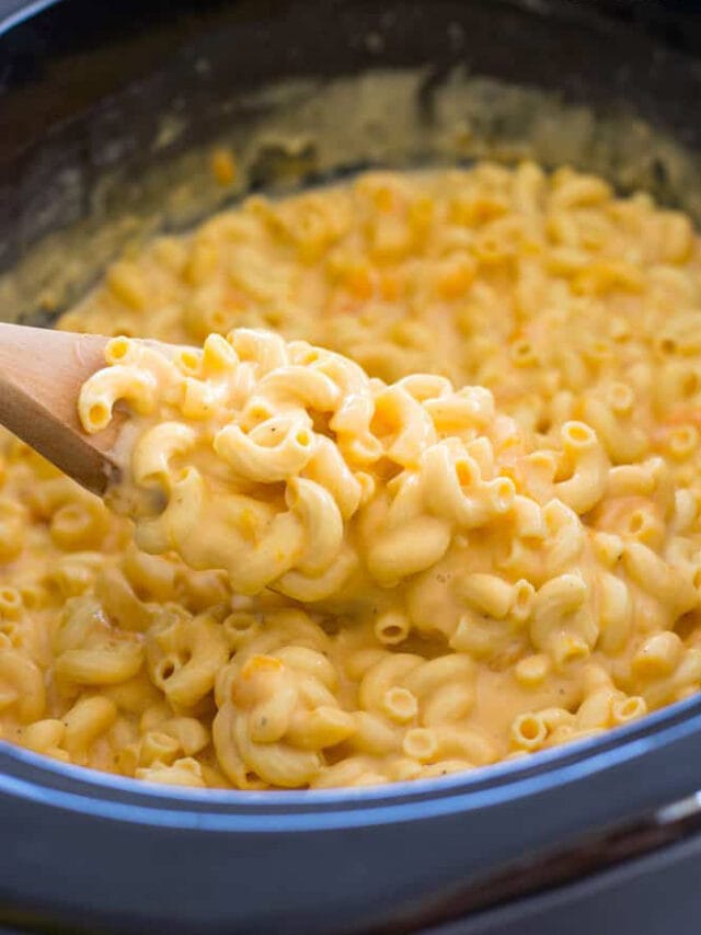 creamy crock pot macaroni and cheese recipe