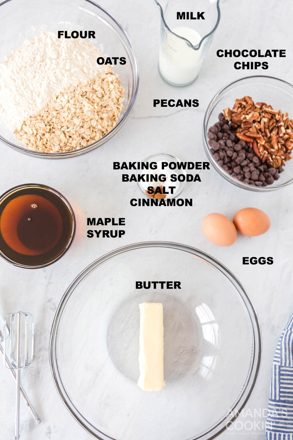 Oatmeal Cookies - Amanda's Cookin' - Cookies, Brownies, & Bars