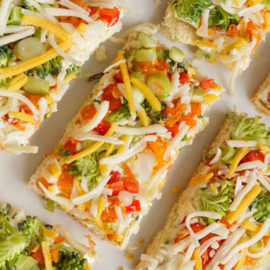 appetizer vegie pizza